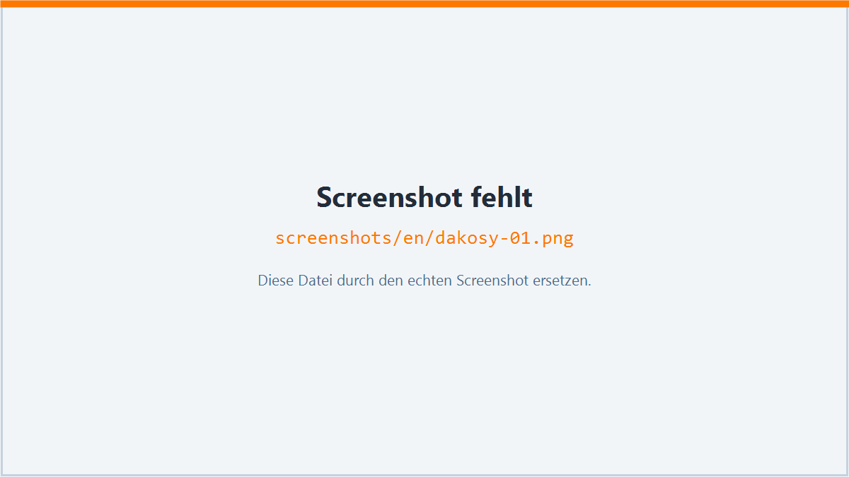 Screenshot: Overview